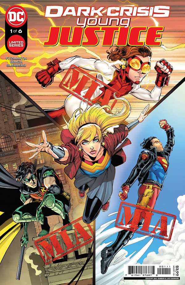 Cover image for Dark Crisis: Young Justice #1