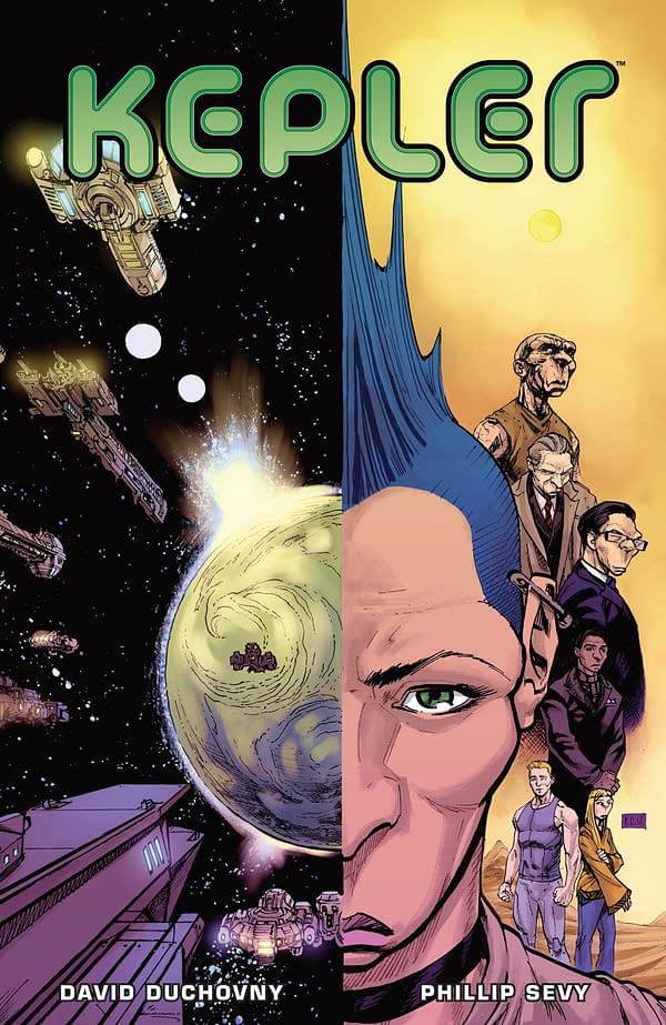 Now David Duchoveney Co-Writes A Sci-Fi Comic Book, Kepler