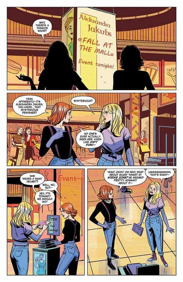 Interior preview page from Buffy '97 #1