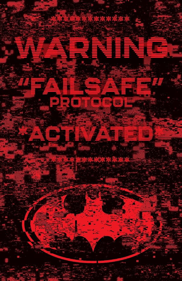Now Batman #125 Gets A Special "Failsafe Protocols" Cover For FOC