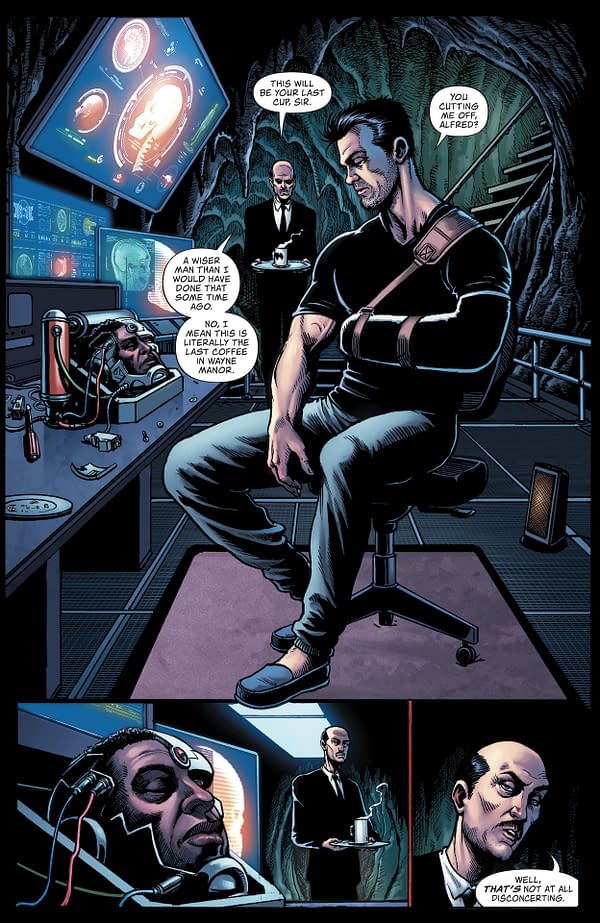 Interior preview page from Batman: Fortress #3
