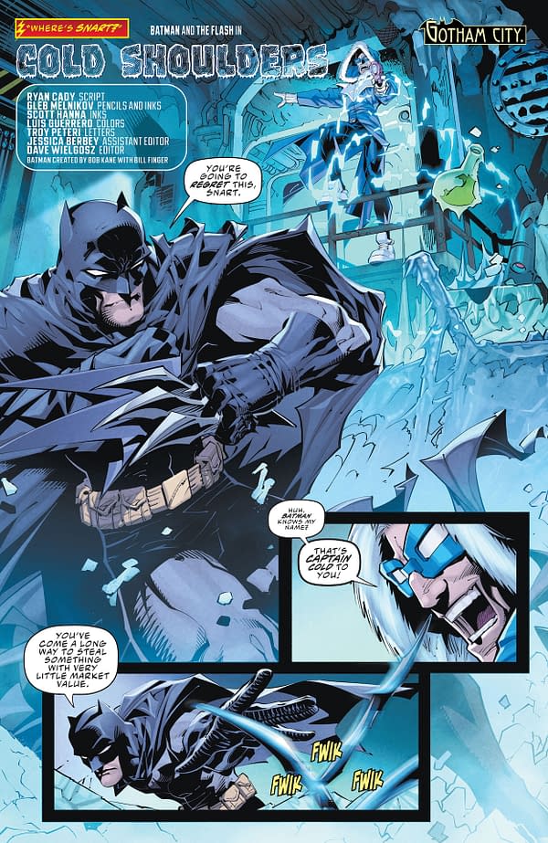 Interior preview page from Batman: Urban Legends #17