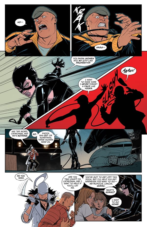 Interior preview page from Catwoman #45