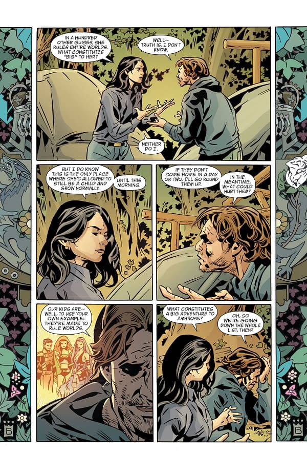 Interior preview page from Fables #153