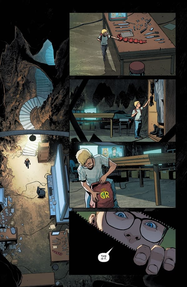 Interior preview page from Flashpoint Beyond #4