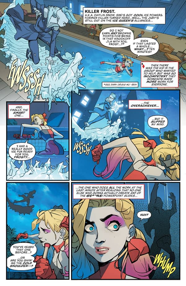 Interior preview page from Harley Quinn #18