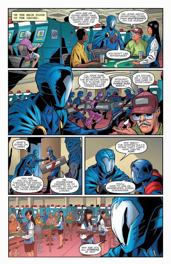 Interior preview page from GI Joe: A Real American Hero #295