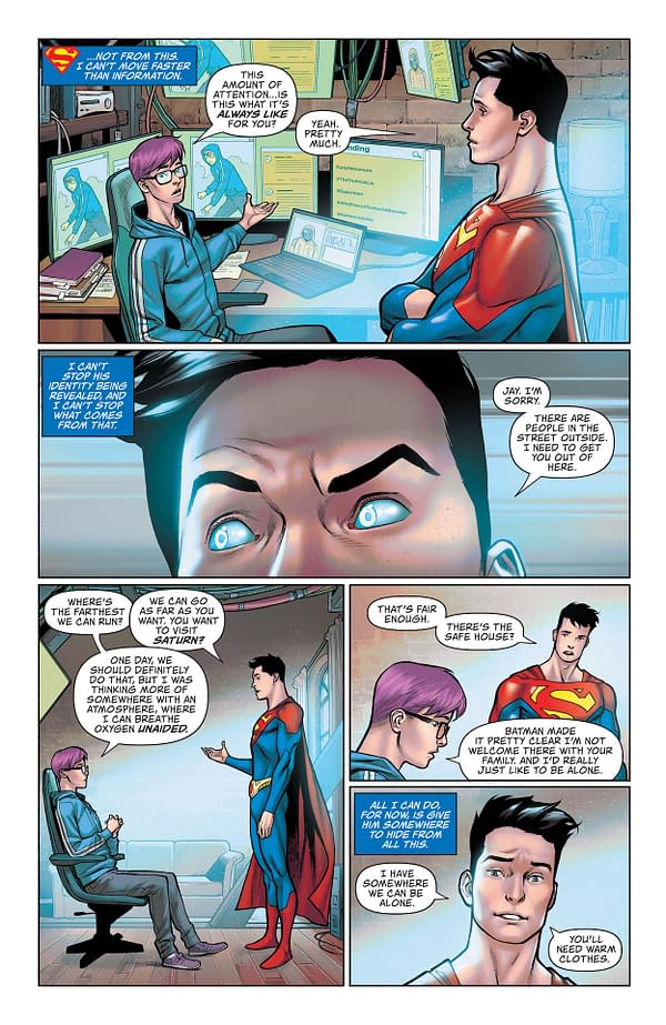 Interior preview page from Superman: Son Of Kal-El #13