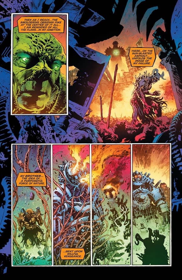 Interior preview page from Swamp Thing #15