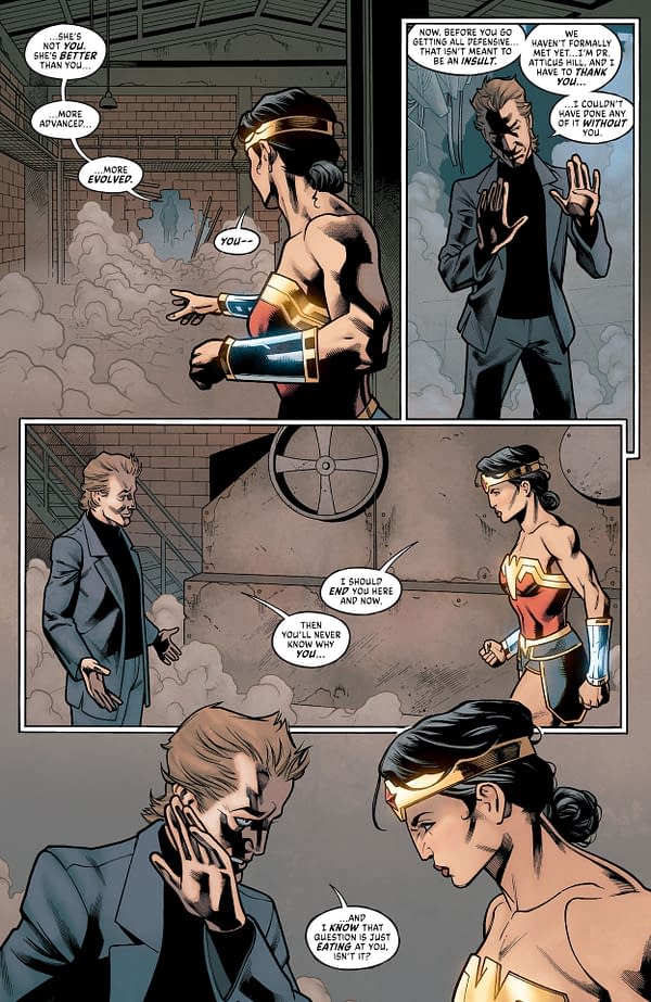 Interior preview page from Wonder Woman: Evolution #8