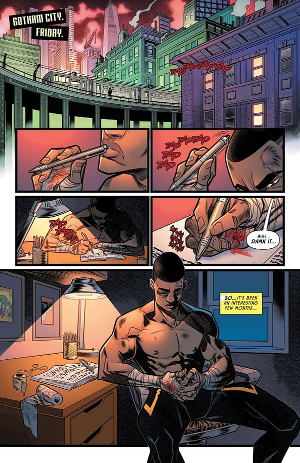 Interior preview page from Batman: Urban Legends #18