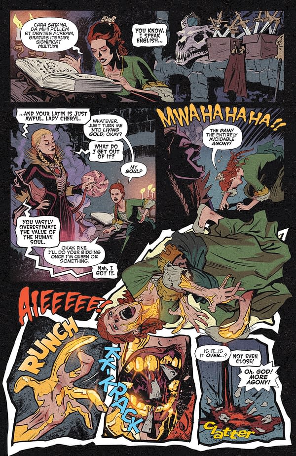 Preview of JUN221278 Chilling Adventures Presents: Jinx's Grim Fairy Tales, by (W) Magdalene Visaggio, James III, Joe Corallo, Evan Stanley (A) Craig Cermak, Eva Cabrera (CA) Vic Malhotra, in stores Wednesday, August 17, 2022 from ARCHIE COMIC PUBLICATIONS