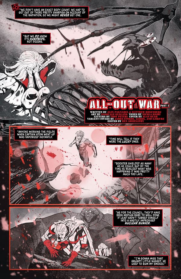 Interior preview page from DC vs. Vampires: All-Out War #2
