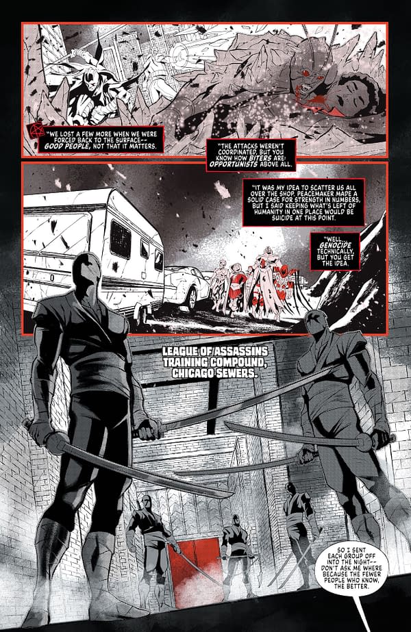 Interior preview page from DC vs. Vampires: All-Out War #2