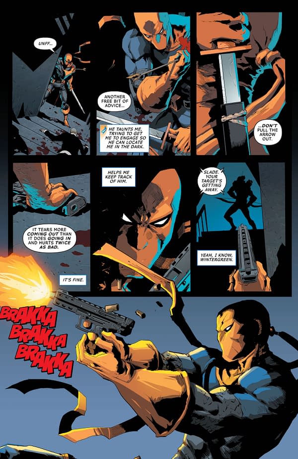 Interior preview page from Deathstroke Inc #12