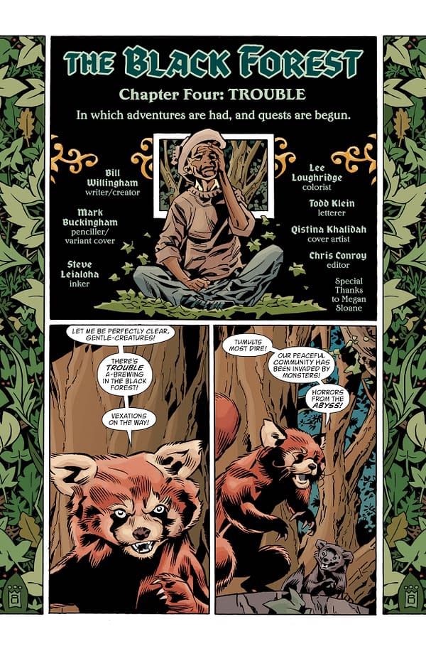 Interior preview page from Fables #154