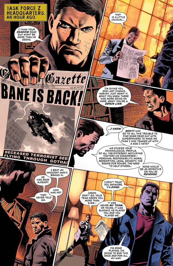 Interior preview page from Task Force Z #11
