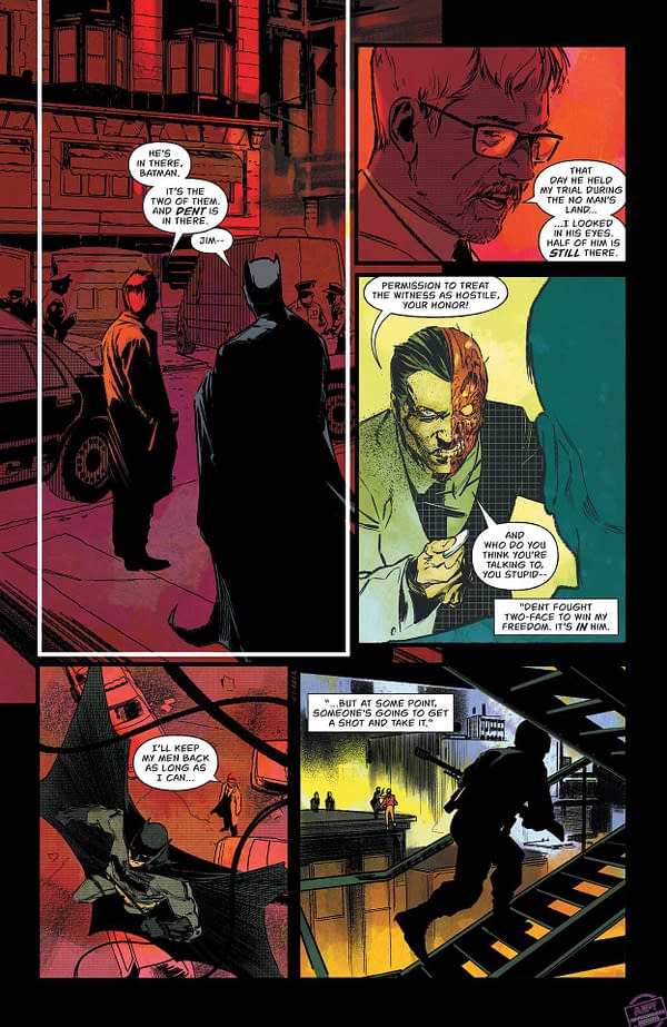 Interior preview page from Batman: One Bad Day: Two-Face #1