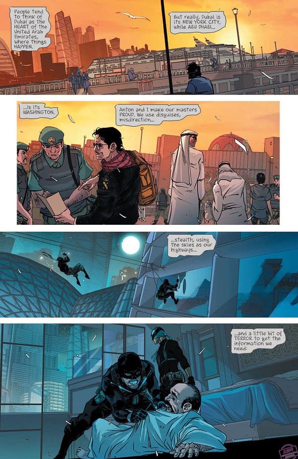 Interior preview page from Batman: The Knight #9