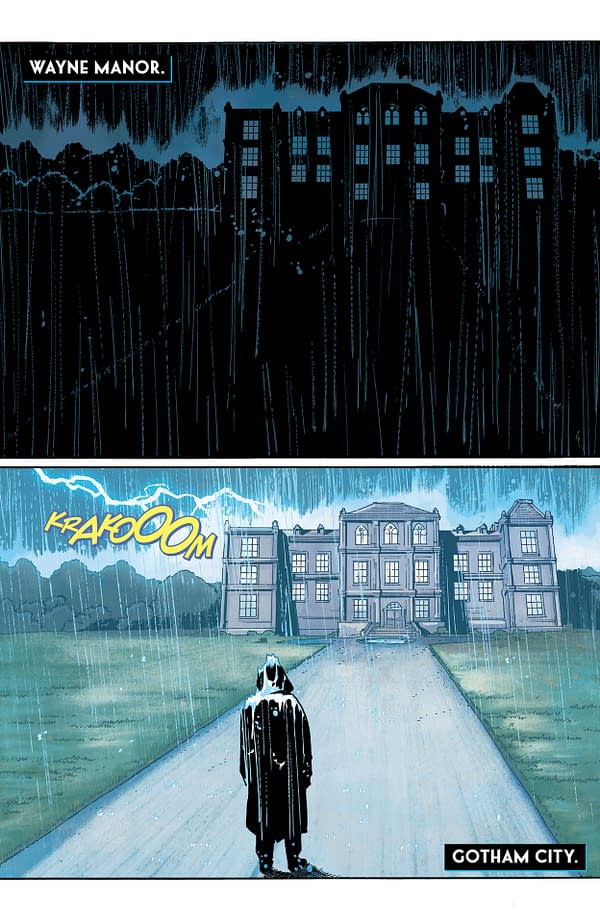 Interior preview page from Batman vs. Robin #1