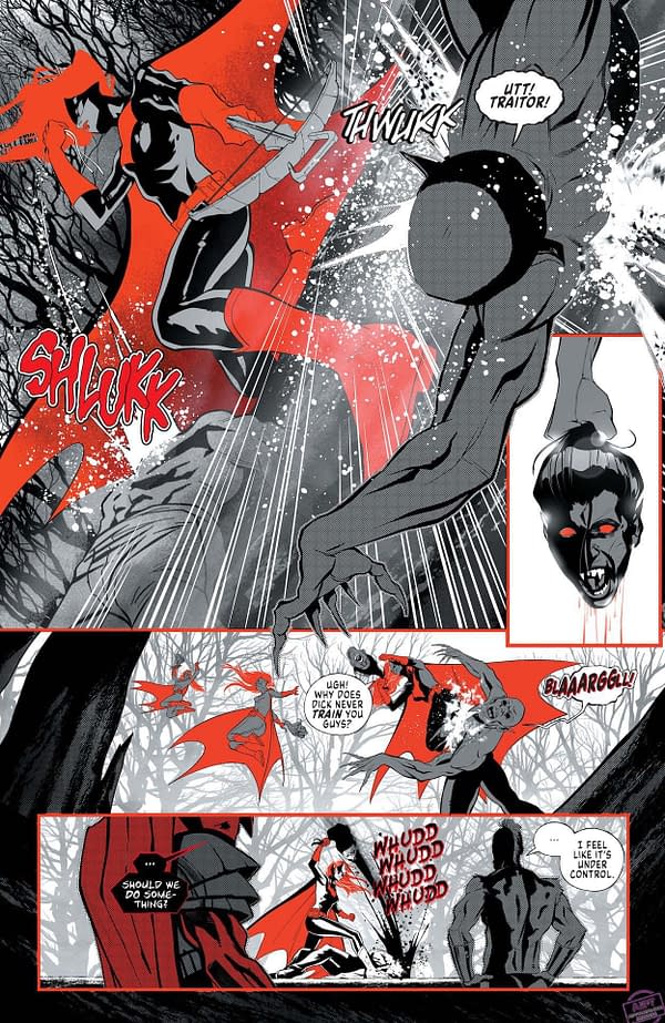 Interior preview page from DC vs. Vampires: All-Out War #3