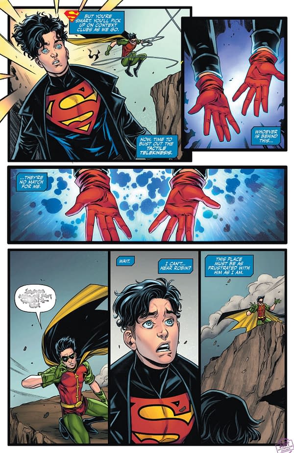 Interior preview page from Dark Crisis: Young Justice #4