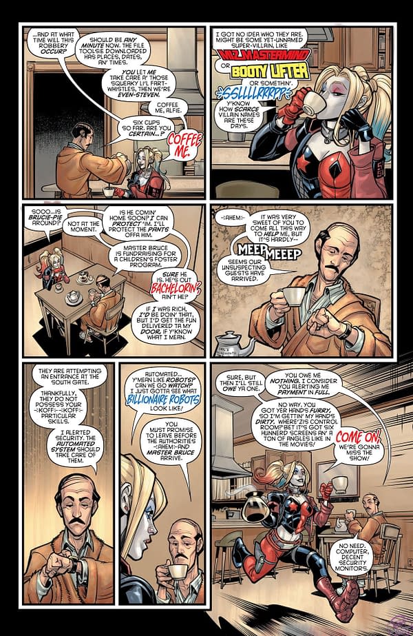 Interior preview page from Harley Quinn 30th Anniversary Special #1