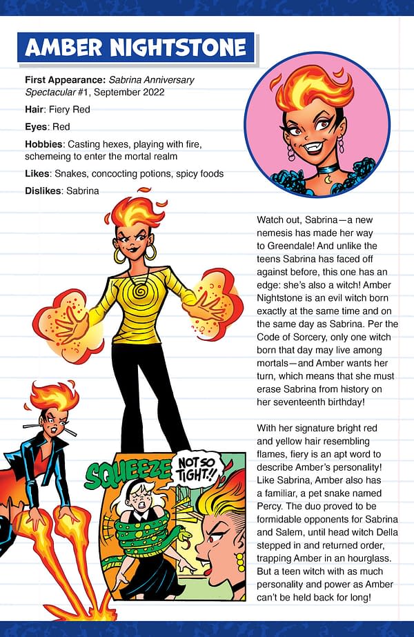 Interior preview page from Sabrina the Teenage Witch Anniversary Spectacular #1