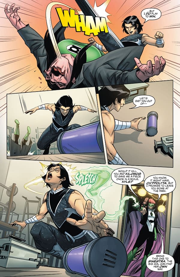 Interior preview page from Multiversity: Teen Justice #4