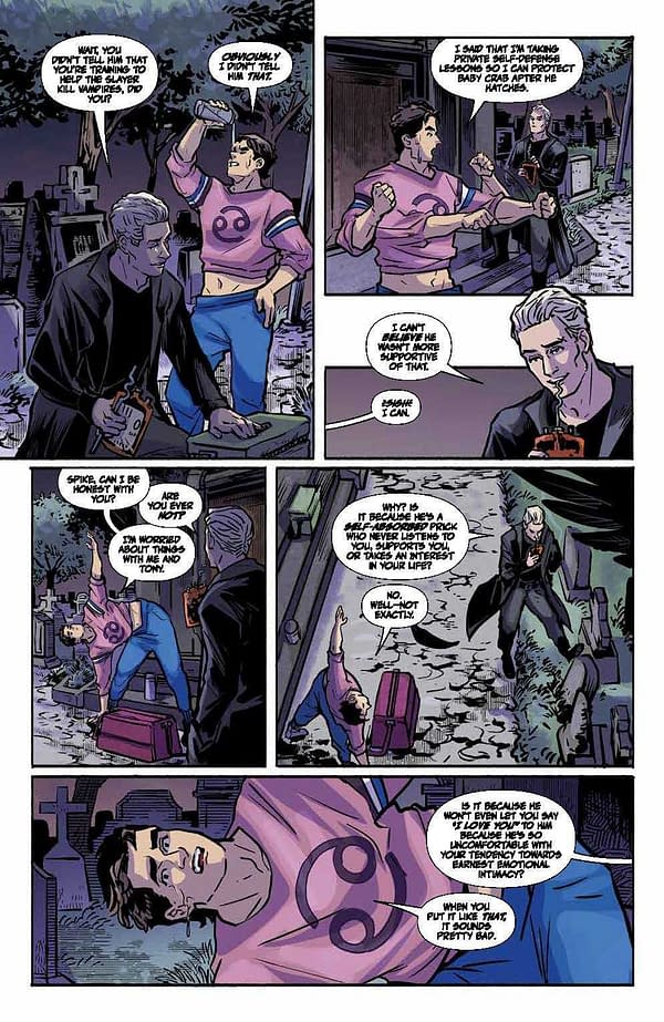 Interior preview page from Vampire Slayer #6