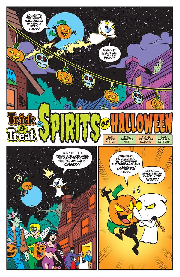 Interior preview page from Archie Halloween Spectacular #1
