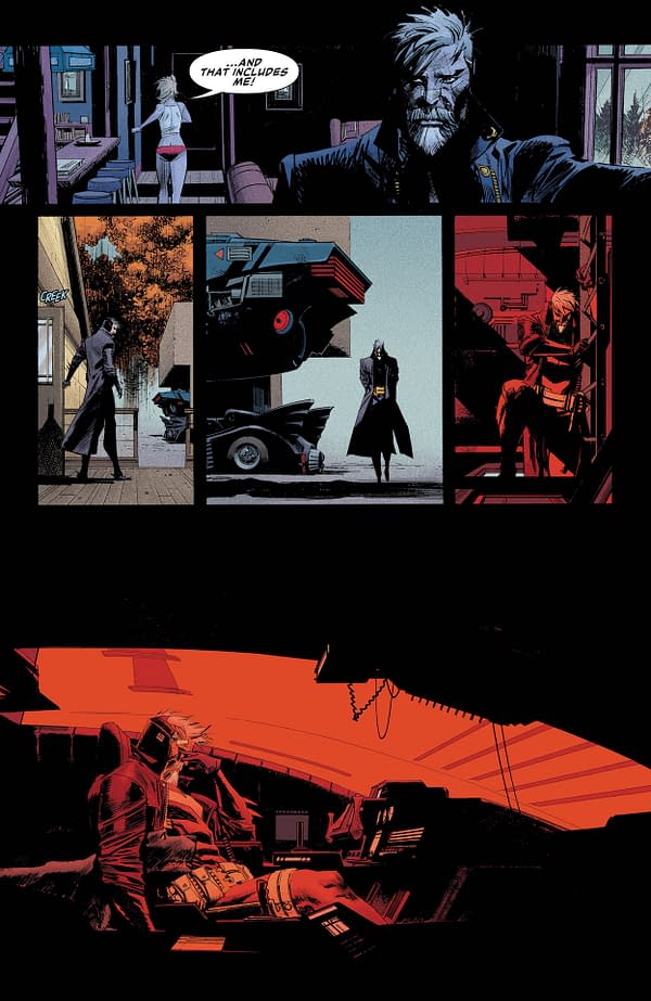 Interior preview page from Batman: Beyond the White Knight #6