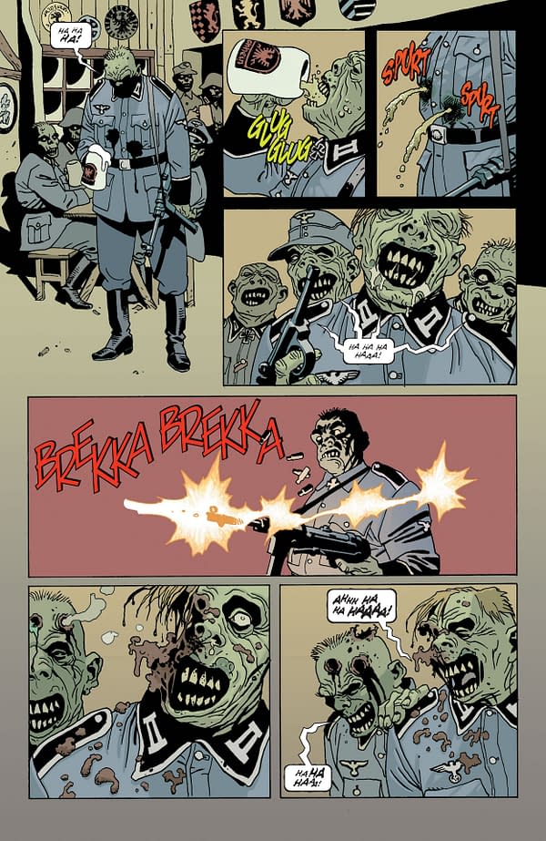 Interior preview page from DC Horror Presents: Sgt. Rock vs. The Army of the Dead #2