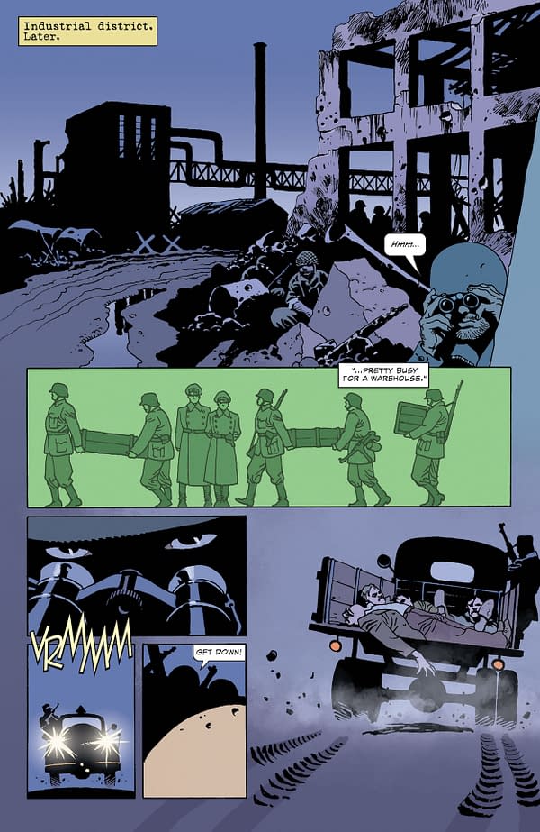 Interior preview page from DC Horror Presents: Sgt. Rock vs. The Army of the Dead #2