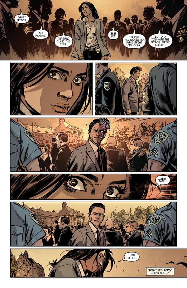 Interior preview page from GCPD: The Blue Wall #1