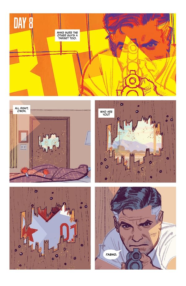 Interior preview page from Human Target #8