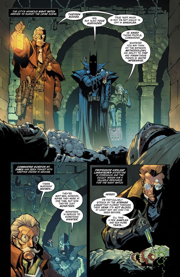Interior preview page from Batman: Urban Legends #20