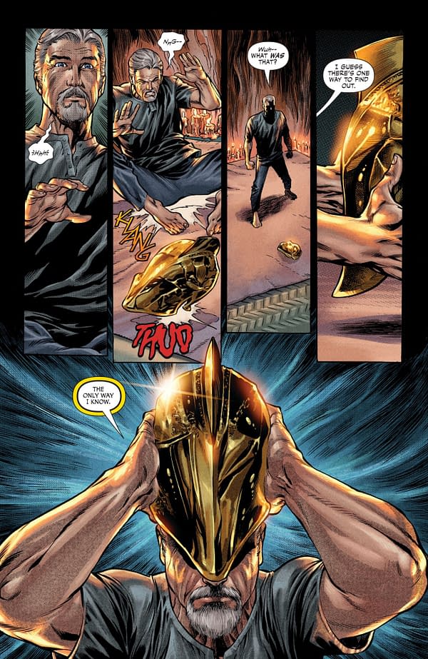 Interior preview page from Black Adam: The Justice Society Files - Doctor Fate #1