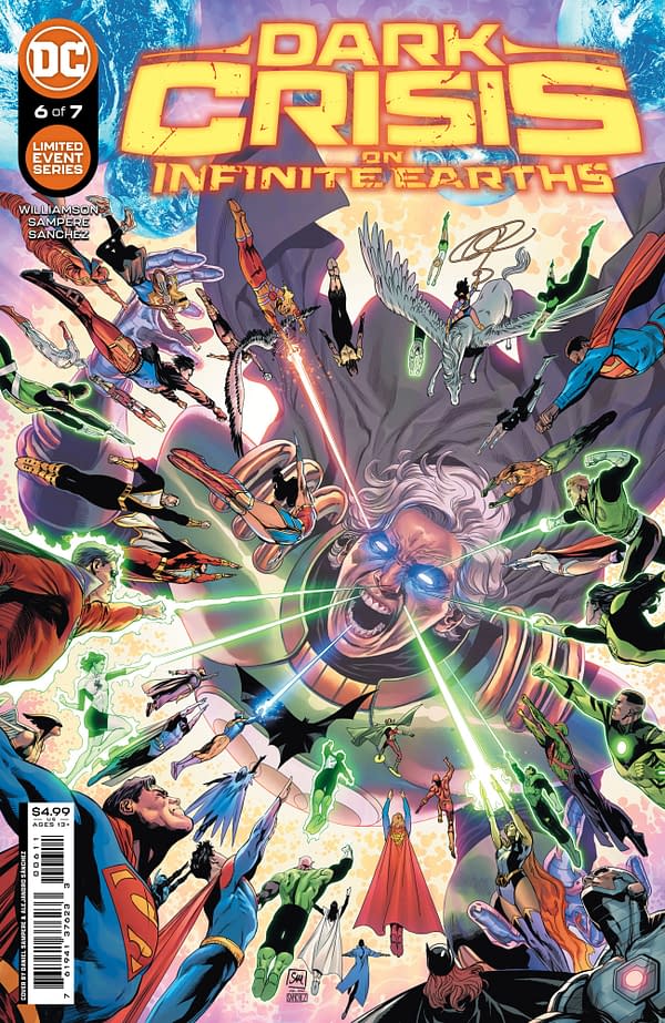 Cover image for Dark Crisis on Infinite Earths #6