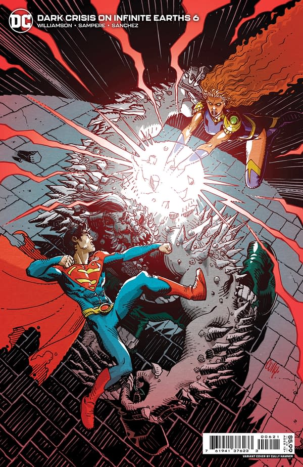 Cover image for Dark Crisis on Infinite Earths #6