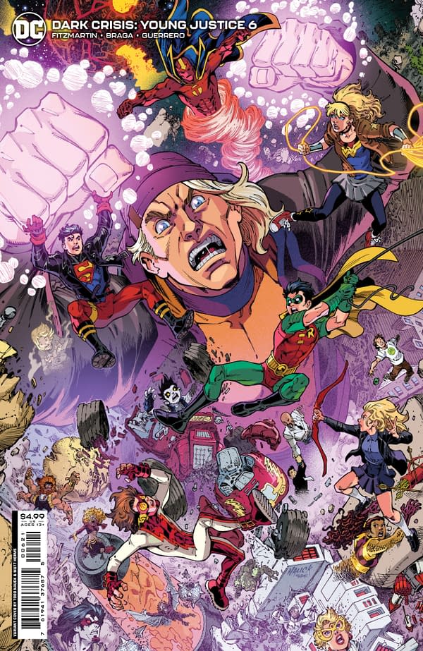 Cover image for Dark Crisis: Young Justice #6