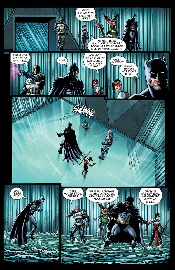 Interior preview page from Batman: Fortress #7