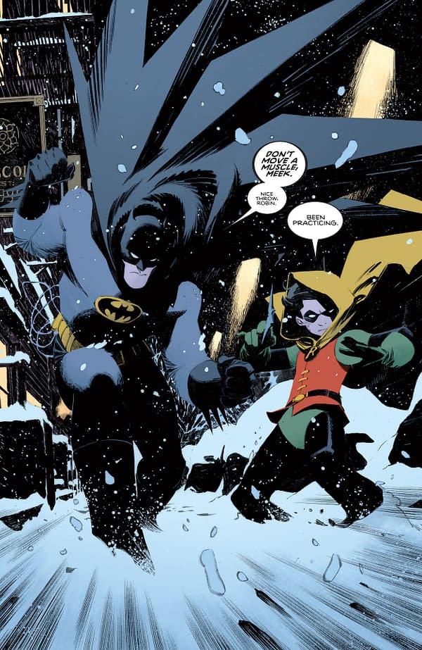 Inside preview page of Batman: One Bad Day: Mr. Freeze #1