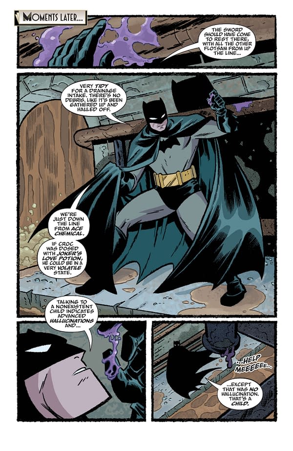 Interior preview page from Batman: The Audio Adventures #3