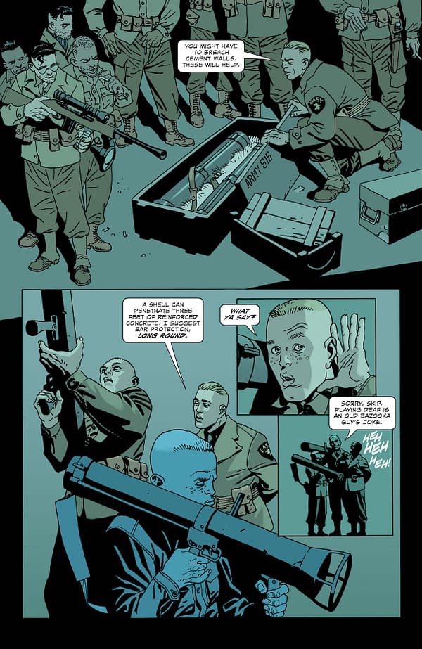 Interior preview page from Sgt. Rock vs. The Army of the Dead #3