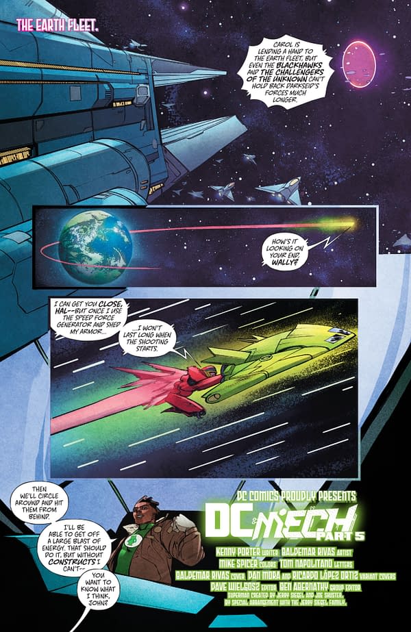 Interior preview page from DC Mech #5