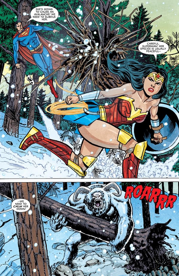 Interior preview page from DC's Grifter Got Run Over by a Reindeer #1