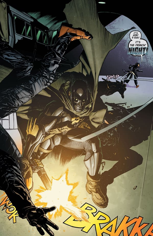 Interior preview page from Dark Crisis: World Without a Justice League: Batman #1