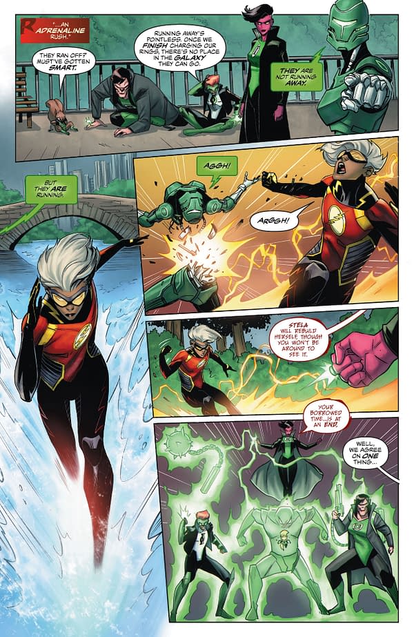 Interior preview page from Multiversity: Teen Justice #6
