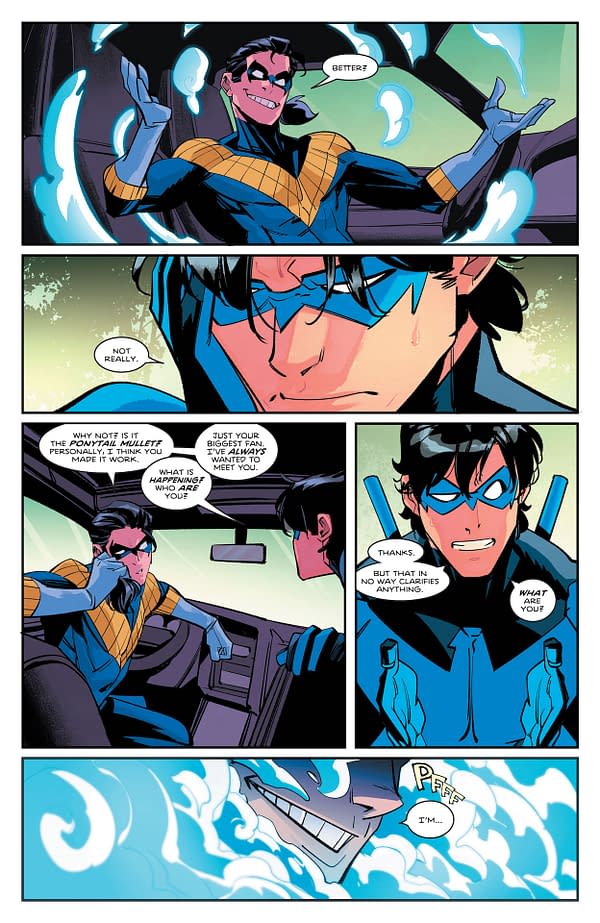 Interior preview page from Nightwing #98